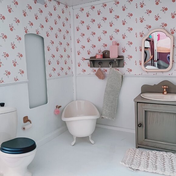 Metal Vintage style bathtub - Picture 3 of 6